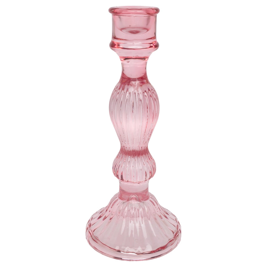 7.75 Glass Candlestick