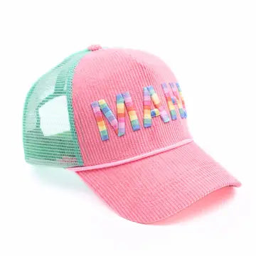Fabulous Mahjong Hat with Mahj written on it