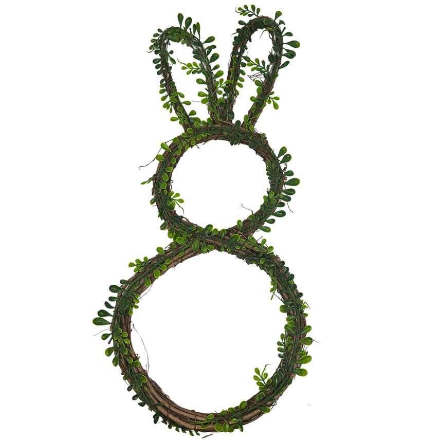 Foliage Wrapped Vine Bunny 20.5"