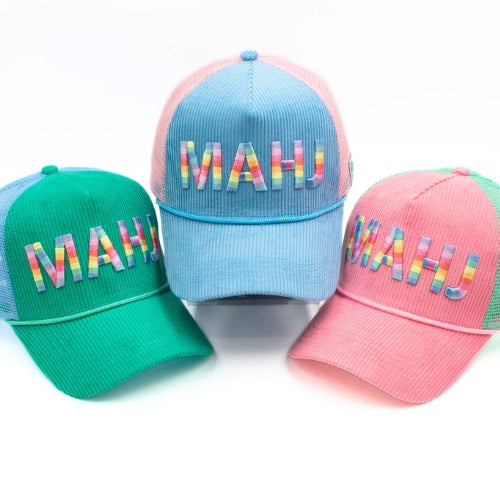 Fabulous Mahjong Hat with Mahj written on it