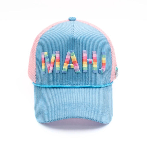 Fabulous Mahjong Hat with Mahj written on it