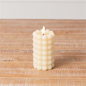 LED Bubble Candle 6" with Timer